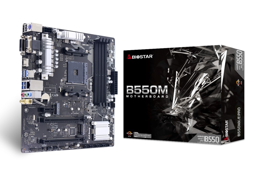 Placa de baza BIOSTAR B550MX/E PRO / AM4 / B550 / DDR4 / mATX photo 1