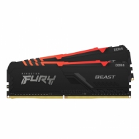Memorie operativa Kingston FURY® Beast DDR4 RGB 2666 MHz 32GB (Kit of 2*16GB) thumbnav 1