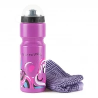 Set sticla + prosop Sport Be on the wave 