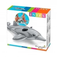 Надувной матрас- плот с ручками INTEX DELFIN 3+ 