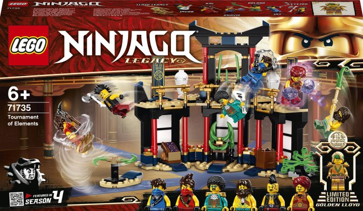 Конструктор Lego Ninjago Tournament of Elements 71735  от 7+ лет photo 1