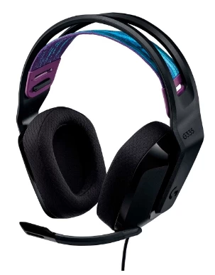 Căști Logitech G 335 Black Cu fir / Gaming / Black photo 1