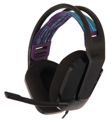 Căști Logitech G 335 Black Cu fir / Gaming / Black photo 2