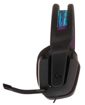 Căști Logitech G 335 Black Cu fir / Gaming / Black photo 3