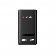 USB-зарядное устройство VERBATIM Fold 'n' Go GaN Charger 65W / Dual USB-C/ Black thumbnav 2