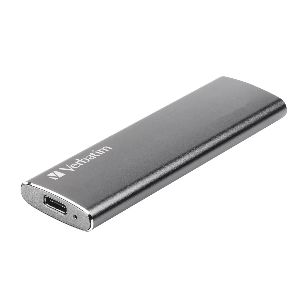 M.2 External SSD 120GB  Verbatim Vx500 USB 3.1 Gen 2, Sequential Read/Write: up to 500/430 MB/s, Windows®, Mac, PS4 and Xbox One compatible, Light, Portable, Durable, Ultra-compact aluminum housing, Low power consumption photo 1
