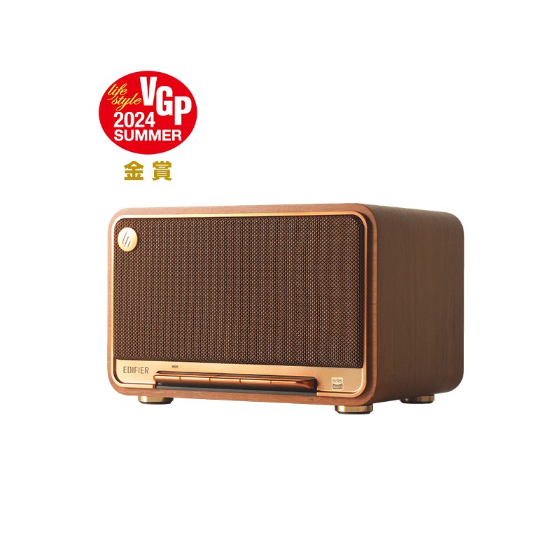 Настольная беспроводная колонка Edifier D32 Brown/ 60W / Apple AirPlay2 / Bluetooth 5.3 / 5200mAh photo 1