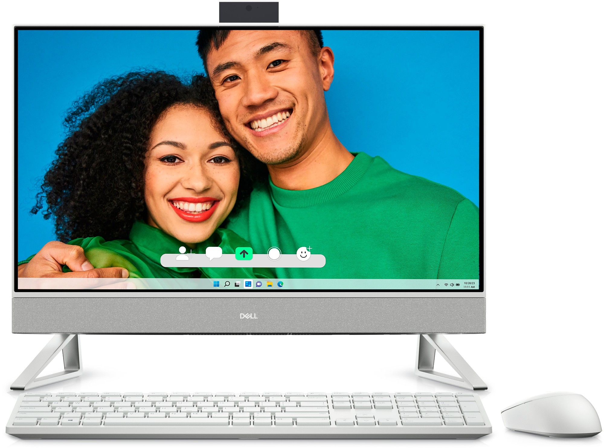 All-in-One PC 27” DELL lnspiron 7730/ Intel Core 7 150U/ 16GB / 1TB SSD / Win10Home / Pearl White photo 1