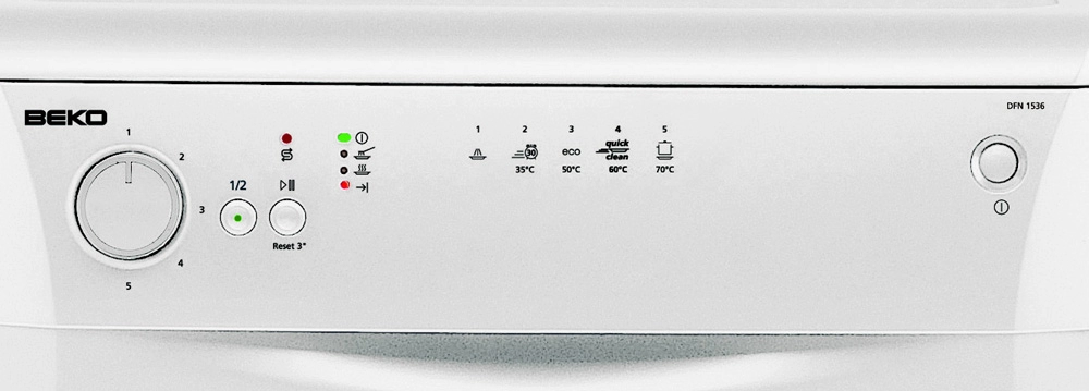 Посудомоечная машина Beko DFN1536 Белый / Комплектов /Полногабаритная photo 2