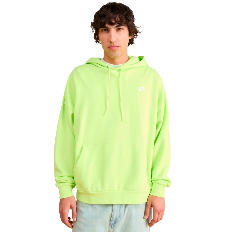 Hanorac pt bărbați Nike M NK CLUB FT OVERSIZED PO HDY S Galben photo 4