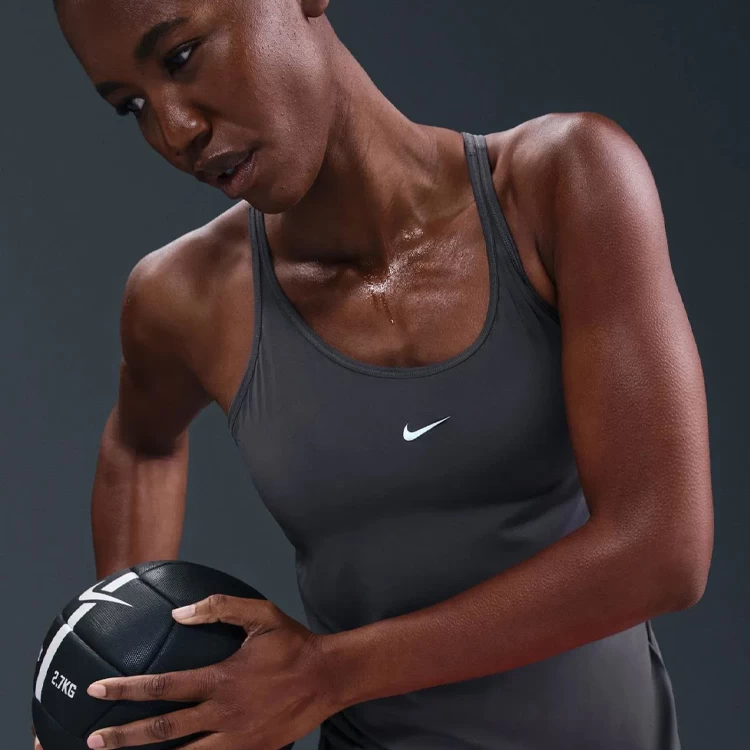 Майка Nike W NK ONE CLSC DF STRPY TANK WT photo 5