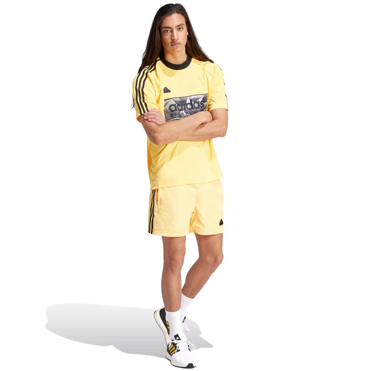 Tricou bărbătesc Adidas M TIRO AOP JSY L Oranj photo 4