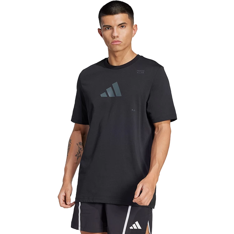 Tricou bărbătesc Adidas M TR CAT G T S Negru photo 5