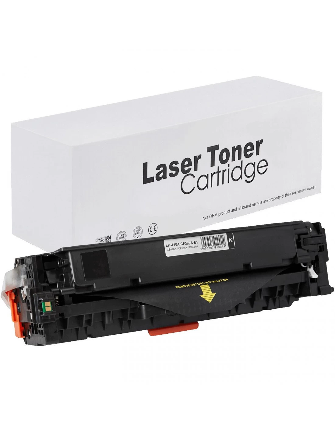 Compatible laser HP 312A CE410A/CC530A/CF530/205A/CF380A/CRG718 Black 3.5k Imagine photo 1