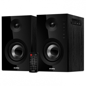 Boxe 2.0 SVEN SPS-721 / 50W RMS / Bluetooth / USB / SD / Black photo 1