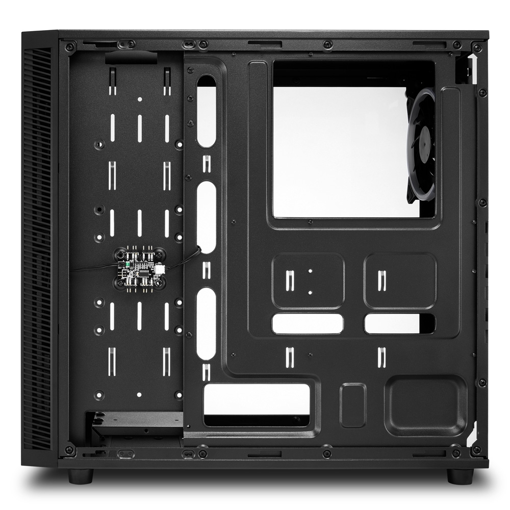 Carcasa Sharkoon TG4M RGB / no PSU / Side panel / 4x120mm A-RGB LED / ATX / Black photo 6