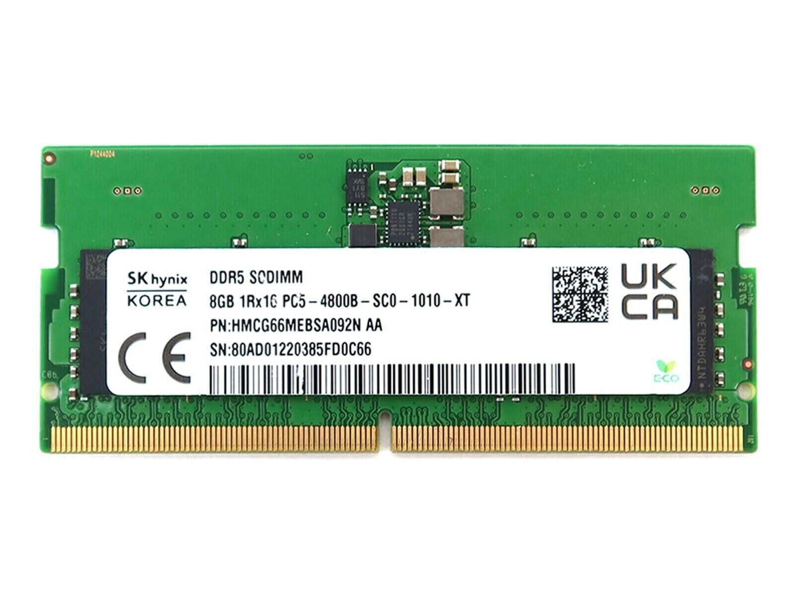 Memerie operativa SK Hynix DDR5-5600 SODIMM 8GB photo 1