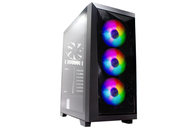 Корпус XILENCE Xilent Breeze XG131 / w/oPSU / Side panel / 3x ARGB 120mm + 1x120mm / ATX / Black photo 1 Корпус XILENCE Xilent Breeze XG131 / w/oPSU / Side panel / 3x ARGB 120mm + 1x120mm / ATX / Black photo 1