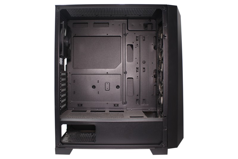 Корпус XILENCE Xilent Breeze XG131 / w/oPSU / Side panel / 3x ARGB 120mm + 1x120mm / ATX / Black photo 4
