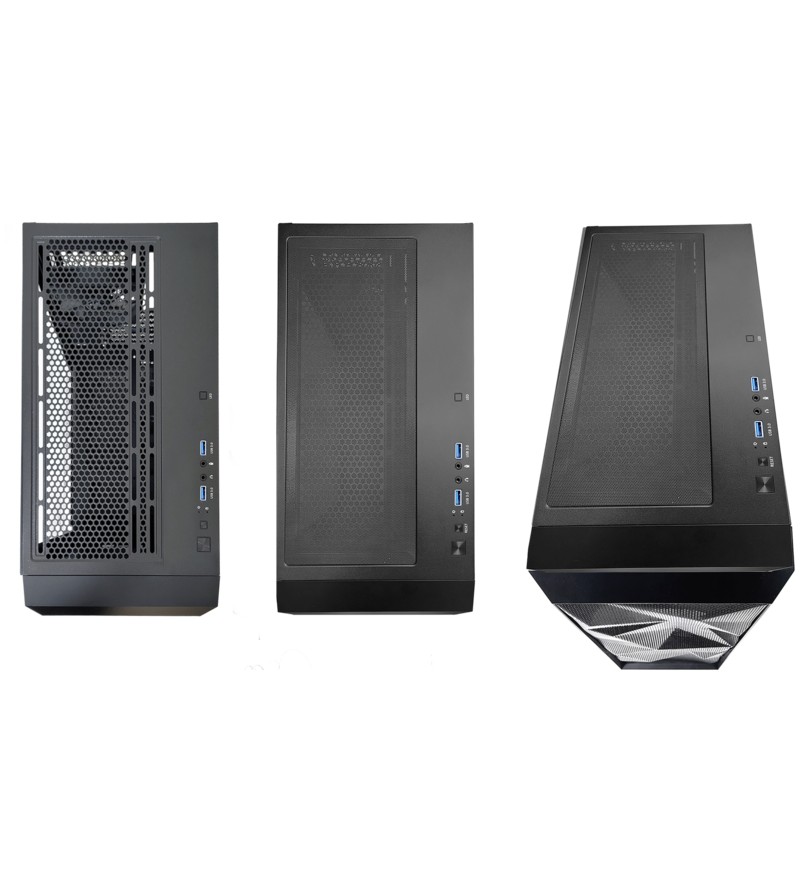 Корпус XILENCE Xilent Breeze XG131 / w/oPSU / Side panel / 3x ARGB 120mm + 1x120mm / ATX / Black photo 9