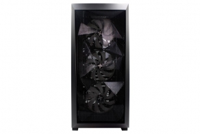 Корпус XILENCE Xilent Breeze XG131 / w/oPSU / Side panel / 3x ARGB 120mm + 1x120mm / ATX / Black thumbnav 3