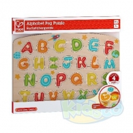 Hape E1505B Alphabet Peg Puzzle thumbnav 1