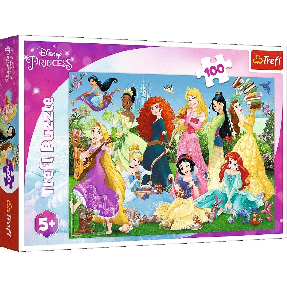 Trefl 16417 Puzzles 100 Charming Princesses photo 1