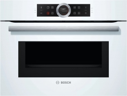 Встраиваемый дух. шкаф с микроволной печью Bosch CMG633BW1 thumbnav 6