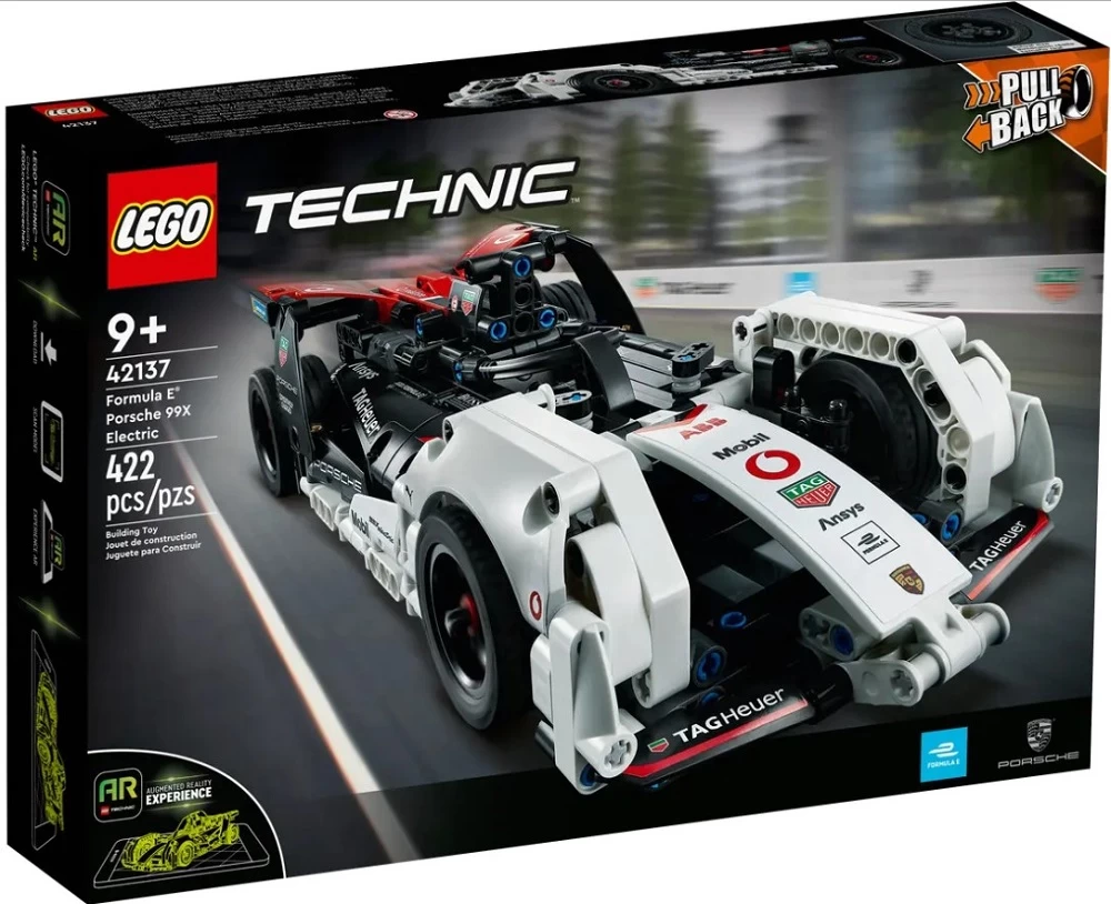 Constructor Lego Technic Formula E Porsche 99X Electric 42137 de la 9+ ani photo 1