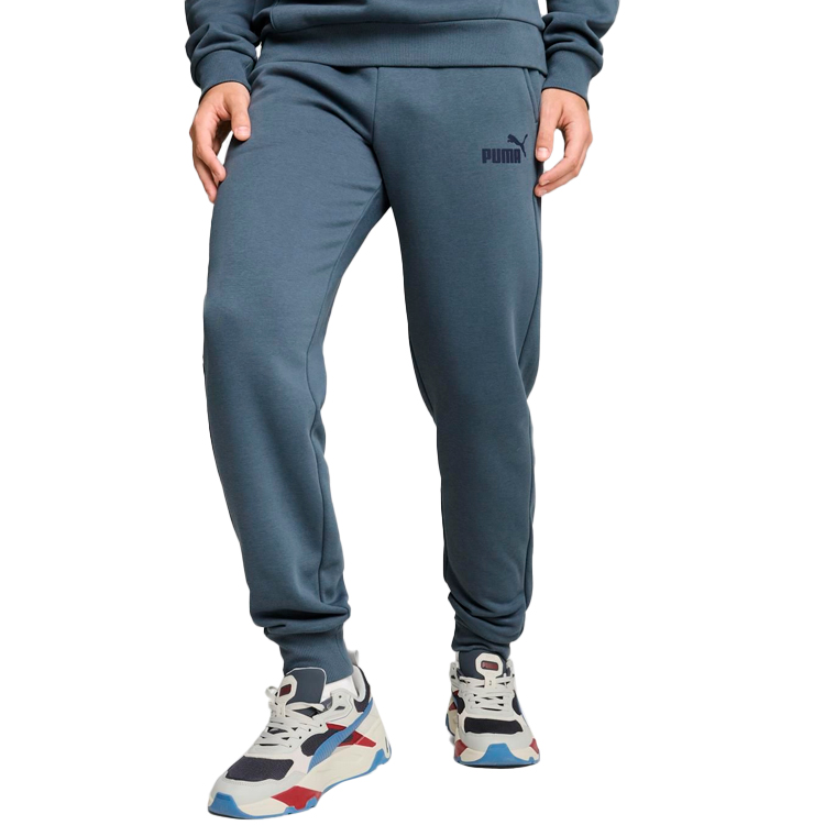 Pantaloni Puma ESS Logo Pants FL cl XL Albastru Barbati photo 3
