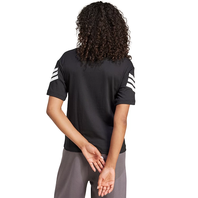 Футболка Adidas W FI 3S TEE XS Черный Женский photo 4