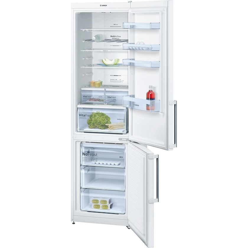Frigider cu doua usi Bosch KGN39XW37 / 366 l / 203 cm / A++ / Alb photo 2