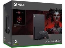 Consola pentru jocuri Microsoft Xbox Series X 1TB Black + Diablo IV thumbnav 2