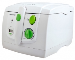 Friteuza Vitek VT1537, 1 kg, 2000 W, Alb thumbnav 1