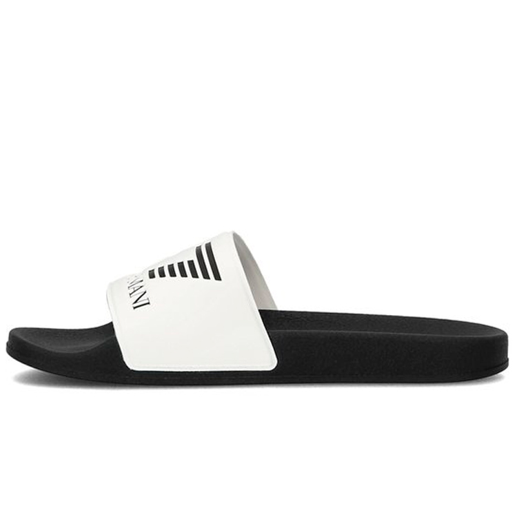 Slapi EA7 EMPORIO ARMANI SHOES BEACHWEAR pt Barbati / 36 / Negru-alb photo 1 Slapi EA7 EMPORIO ARMANI SHOES BEACHWEAR pt Barbati / 36 / Negru-alb photo 1