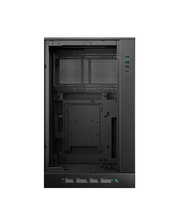 Carcasa DEEPCOOL CH270 DIGITAL / w/oPSU / Side-Window / 1x120mm / mATX photo 3