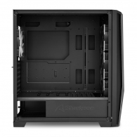 Корпус Sharkoon TG7M RGB / no PSU / Side panel / 4x120mm A-RGB LED / ATX / Black thumbnav 5