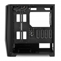 Корпус Sharkoon TG7M RGB / no PSU / Side panel / 4x120mm A-RGB LED / ATX / Black thumbnav 6