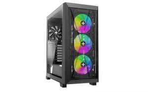 Корпус XILENCE Xilent X | XG151 / w/oPSU / with Tempered Glass Side Panel / 3x ARGB 120mm + 1x120mm / ATX / Black thumbnav 1
