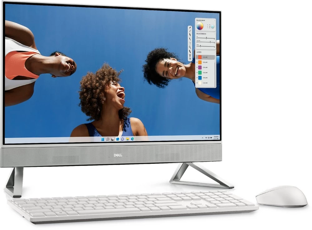 All-in-One PC 23,8” DELL lnspiron 5430/ Intel Core 7 150U/ 16GB / 1TB SSD/ Win10Home / Pearl White Cover photo 2