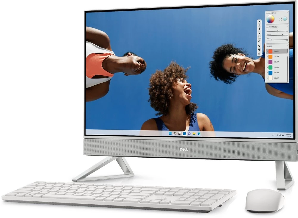All-in-One PC 23,8” DELL lnspiron 5430/ Intel Core 7 150U/ 16GB / 1TB SSD/ Win10Home / Pearl White Cover photo 3