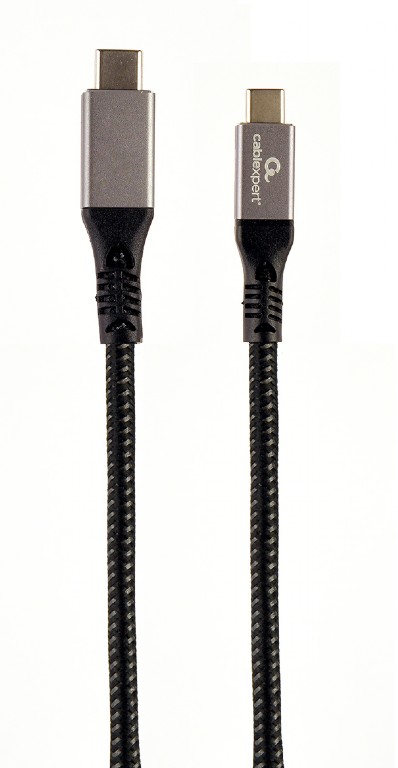Premium USB 3.2 Gen. 2x2 Type-C charging & data cable, 20 Gbps, 100 W, 1.5 m photo 2