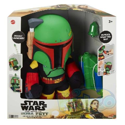 Star Wars HHW55 Boba Fett Feature Plush photo 1