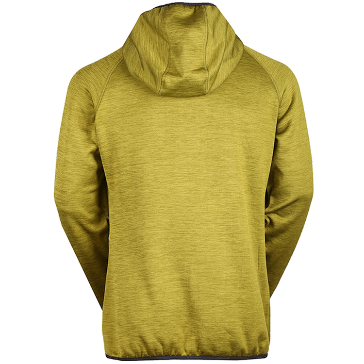 Hanorac pt bărbați Fundango HERMON Hooded Fleece S Galben photo 2