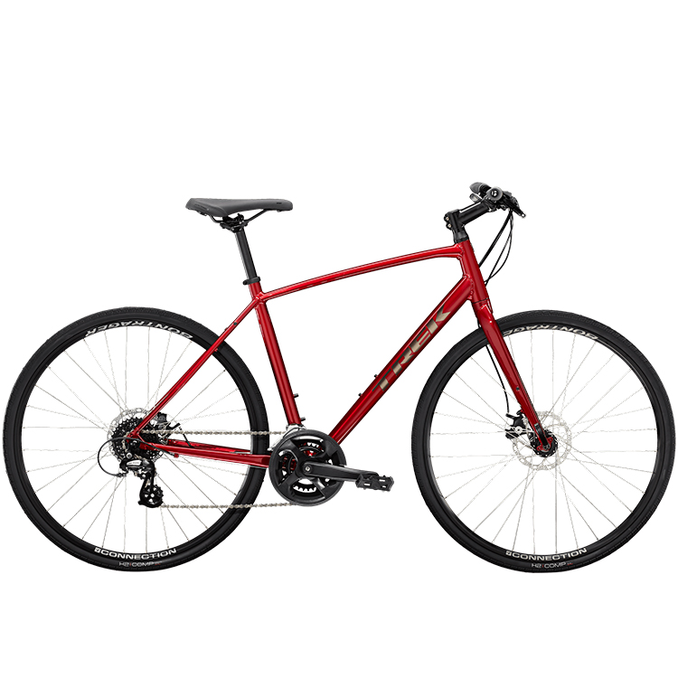 Фитнес велосипед Trek FX 1 Disc Красный S photo 1