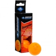 Set mingi tenis de masa 3 buc Donic AVANGARDE POLY +40 ORANGE 