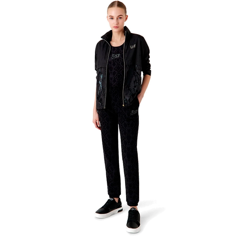 Pantaloni EA7 EMPORIO ARMANI TROUSER XS Negru Femei photo 4