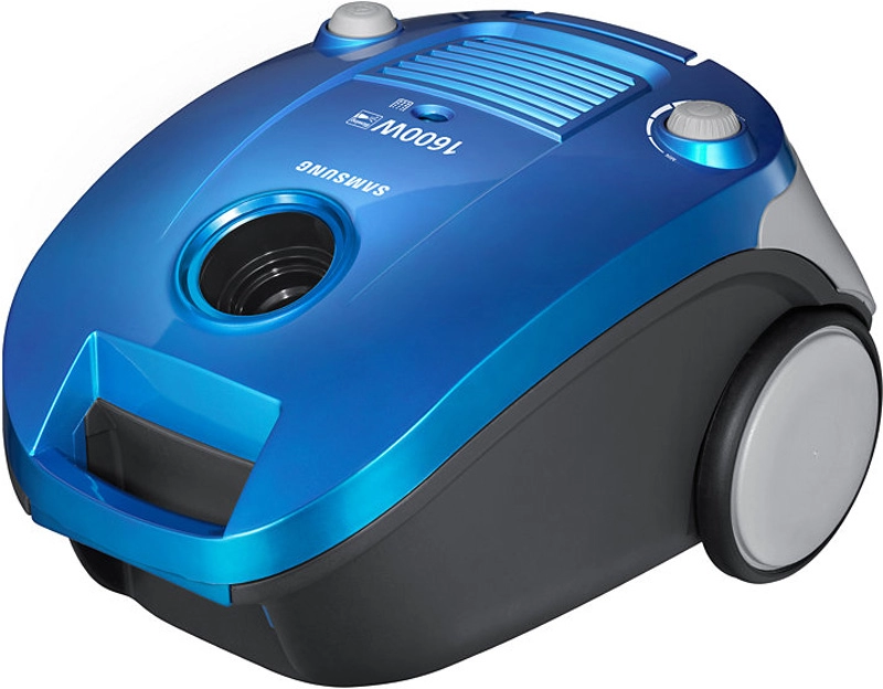 Пылесос с мешком Samsung VCC4140V38 / 1600Вт / Синий photo 3