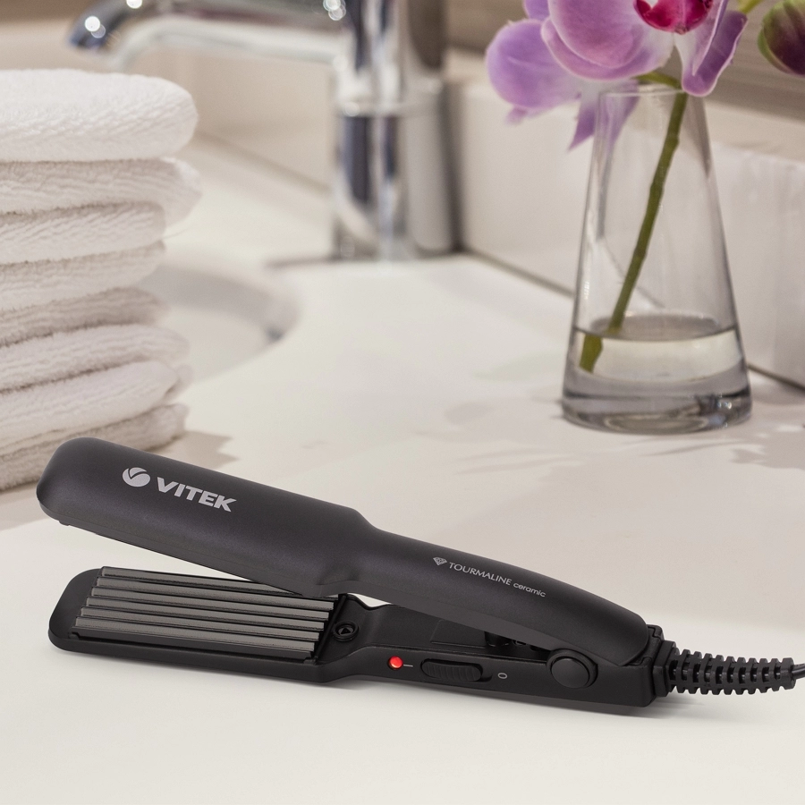 Щипцы-гофре Vitek VT 2538 Черный 25 Вт  photo 3