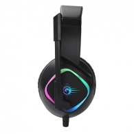 Casti MARVO "HG9013", Black thumbnav 2